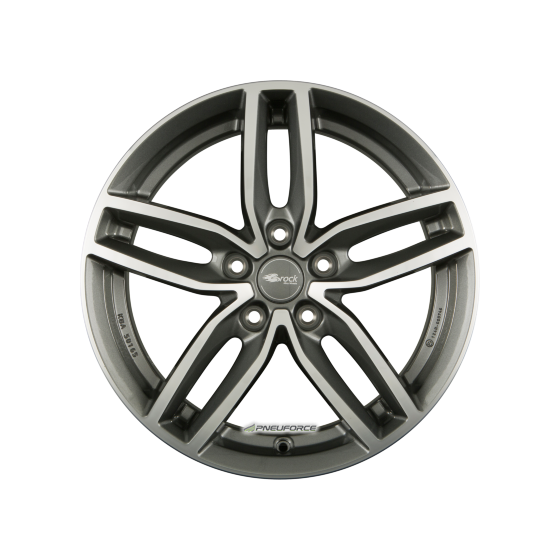 RC DESIGN - RC29 HIMALAYA GREY VOLL-POLIERT (HGVP) 8,5X20 LK:5/115 ET:49 ML:70,2